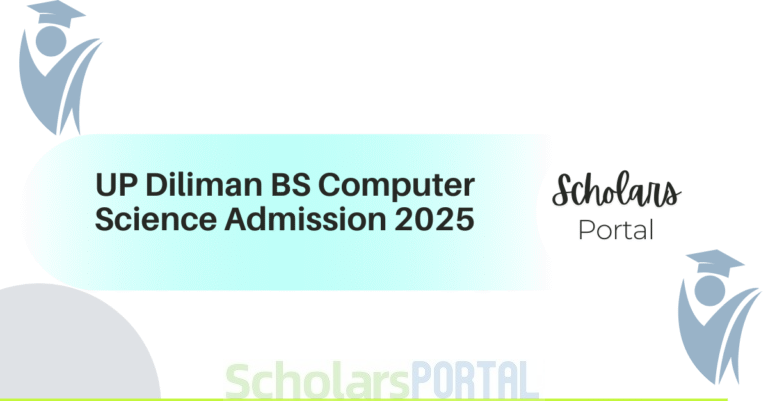 UP Diliman BS Computer Science Admission 2025
