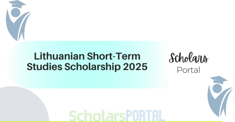 Lithuanian Short-Term Studies Scholarship 2025 Lithuanian Short-Term Studies Scholarship 2025