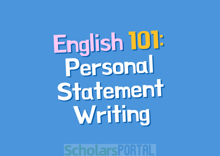 Best MBA Personal Statement Writing Techniques