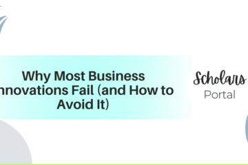 Why Most Business Innovations Fail (and How to Avoid It) Why Most Business Innovations Fail (and How to Avoid It)