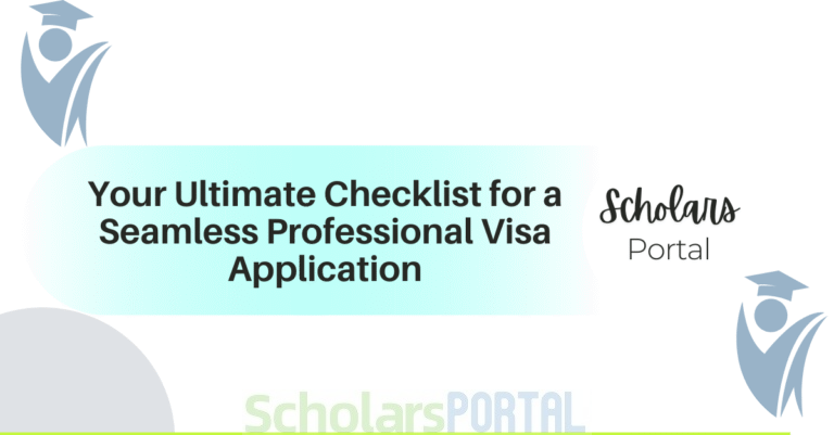 Your Ultimate Checklist for a Seamless Professional Visa Application