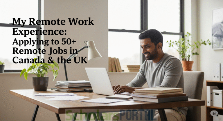 My Remote Work Experience: Applying to 50+ Remote Jobs in Canada & the UK