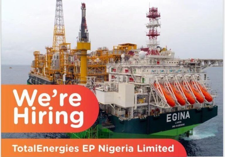 TotalEnergies Oil Jobs in Nigeria 2025 TotalEnegies Oil Jobs 2025